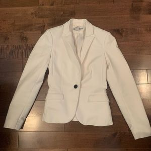 H&M white/Ivory blazer size 2